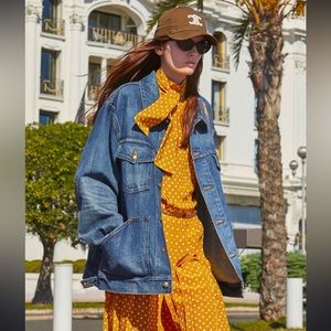 NWT Celine Oversized Denim Jacket